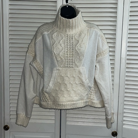 NWT Daily Practice by Anthropologie Cable-Knit Sweater - Picture 3 of 16